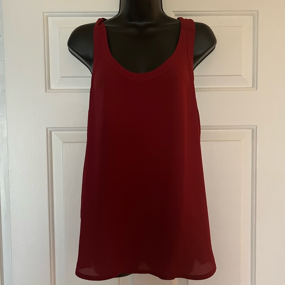 🔮Express chiffon racer back tank